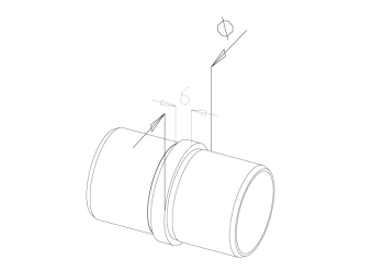 Handrail Connectors - Model 0720 CAD Drawing